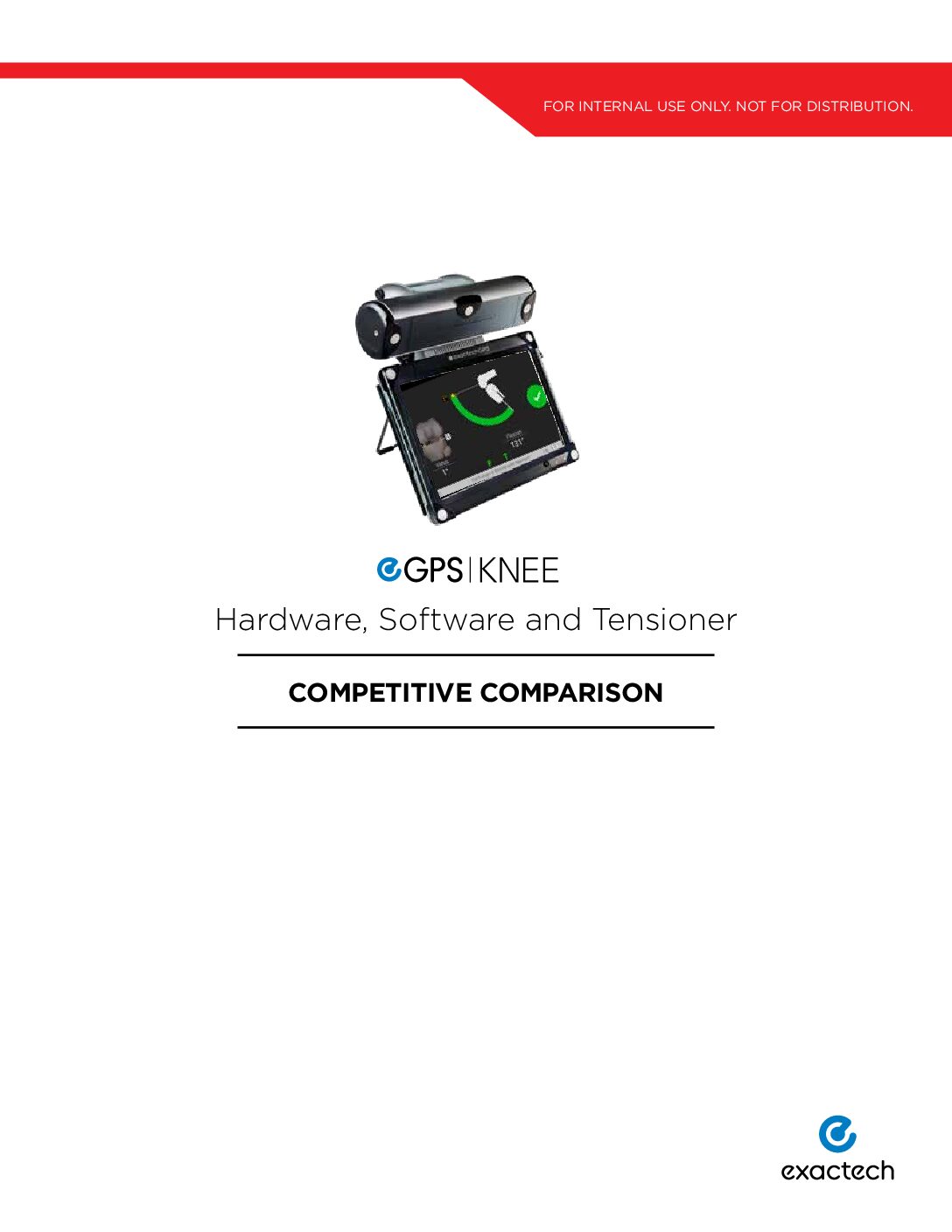 Exactech GPS Knee Competitive Comparison